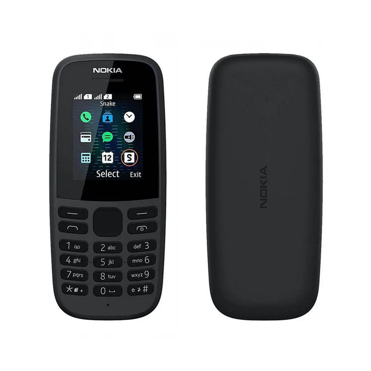 Phone with buttons Nokia 105 2019, 4 MB, black