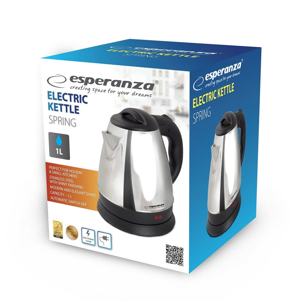 Electric Kettle Esperanza EKK016S, 1 l