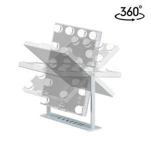 Vanitii Hollywood Make Up Mirror with 12 Dimmable Lights