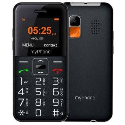 MyPhone HALO Easy, 4 MB, Black