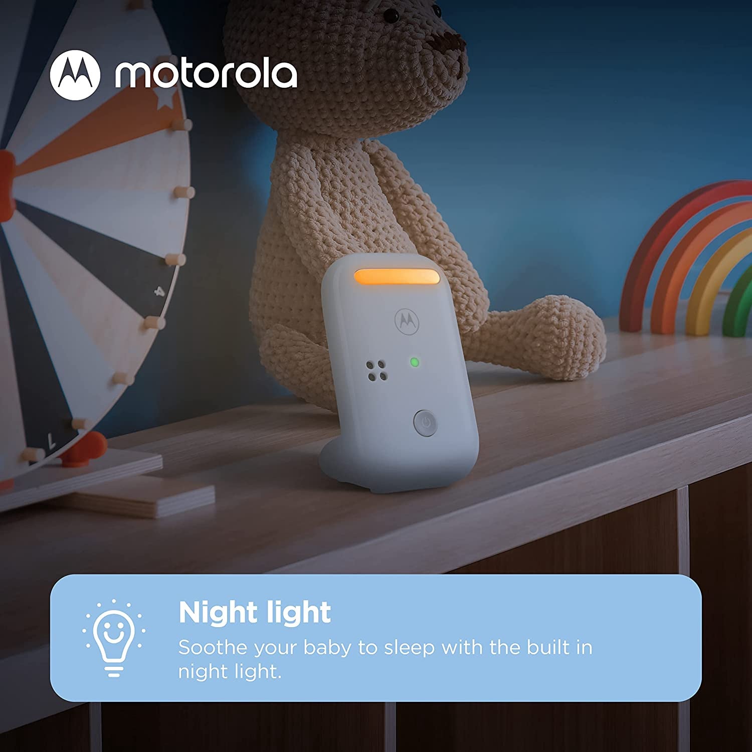 Baby monitor Motorola PIP11, white/black