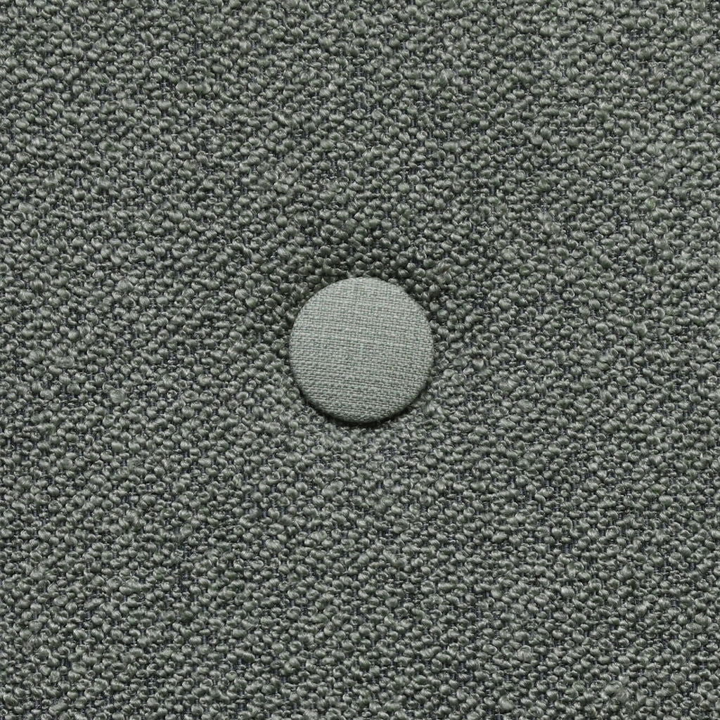 KlipKlap KK Kids Chair XL, Dusty green bouclé w. light green