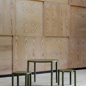 KlipKlap Stacking Table, Olive Green