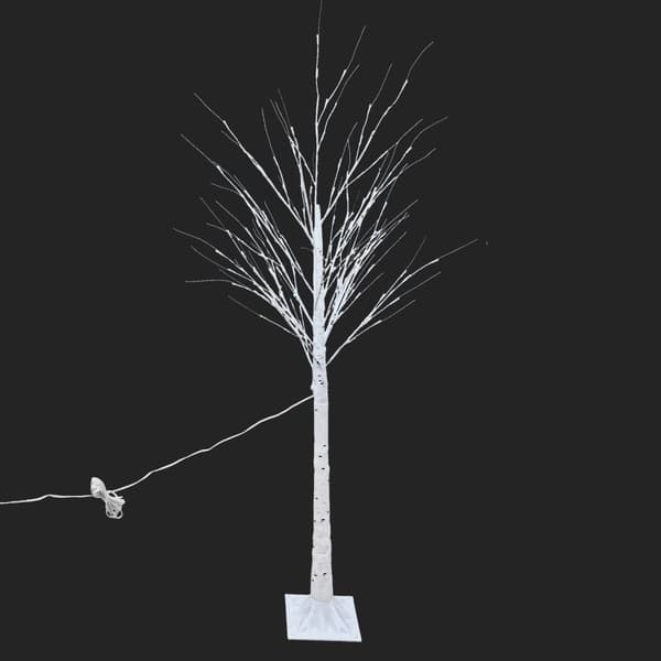 Artificial Tree 180 cm with LED Lighting – Birch Decoration