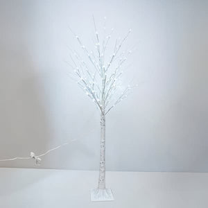 Artificial Tree 180 cm with LED Lighting – Birch Decoration
