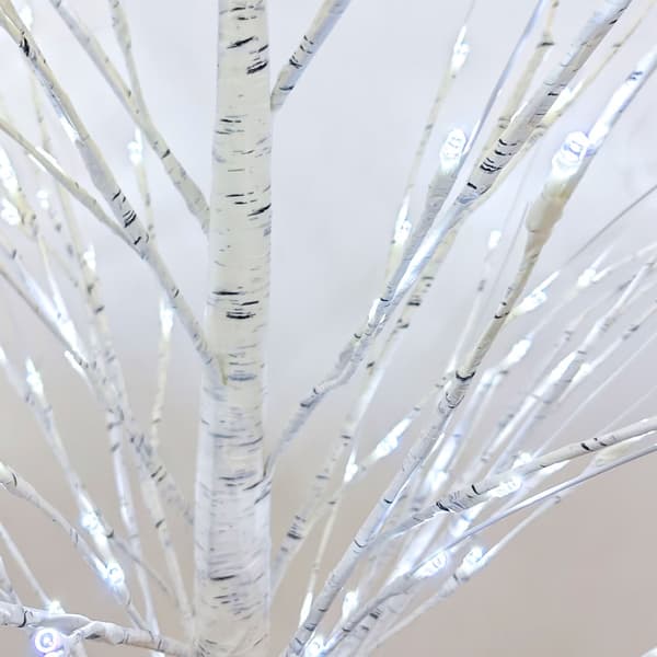 Artificial Tree 180 cm with LED Lighting – Birch Decoration