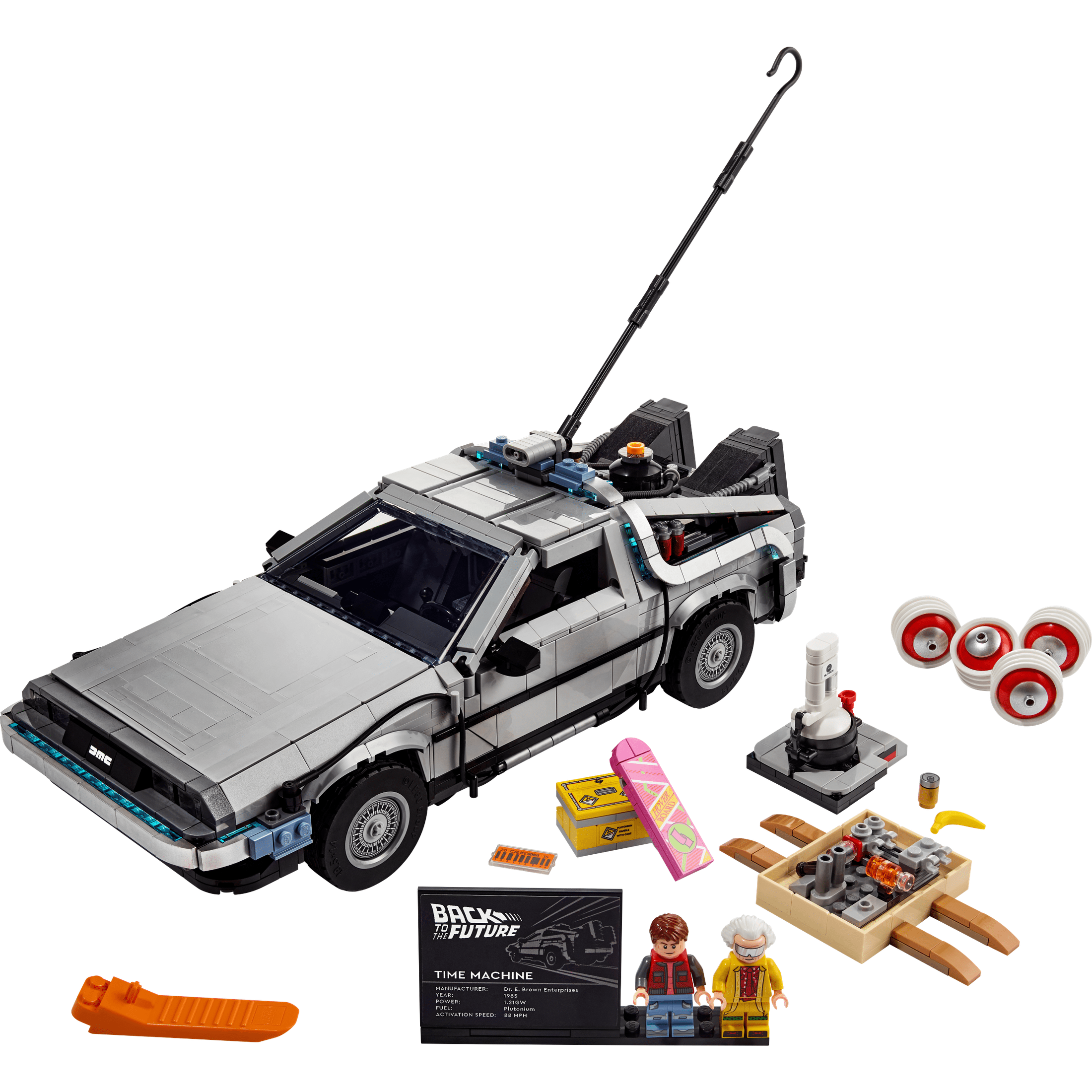 LEGO Icons Back to the Future Time Machine