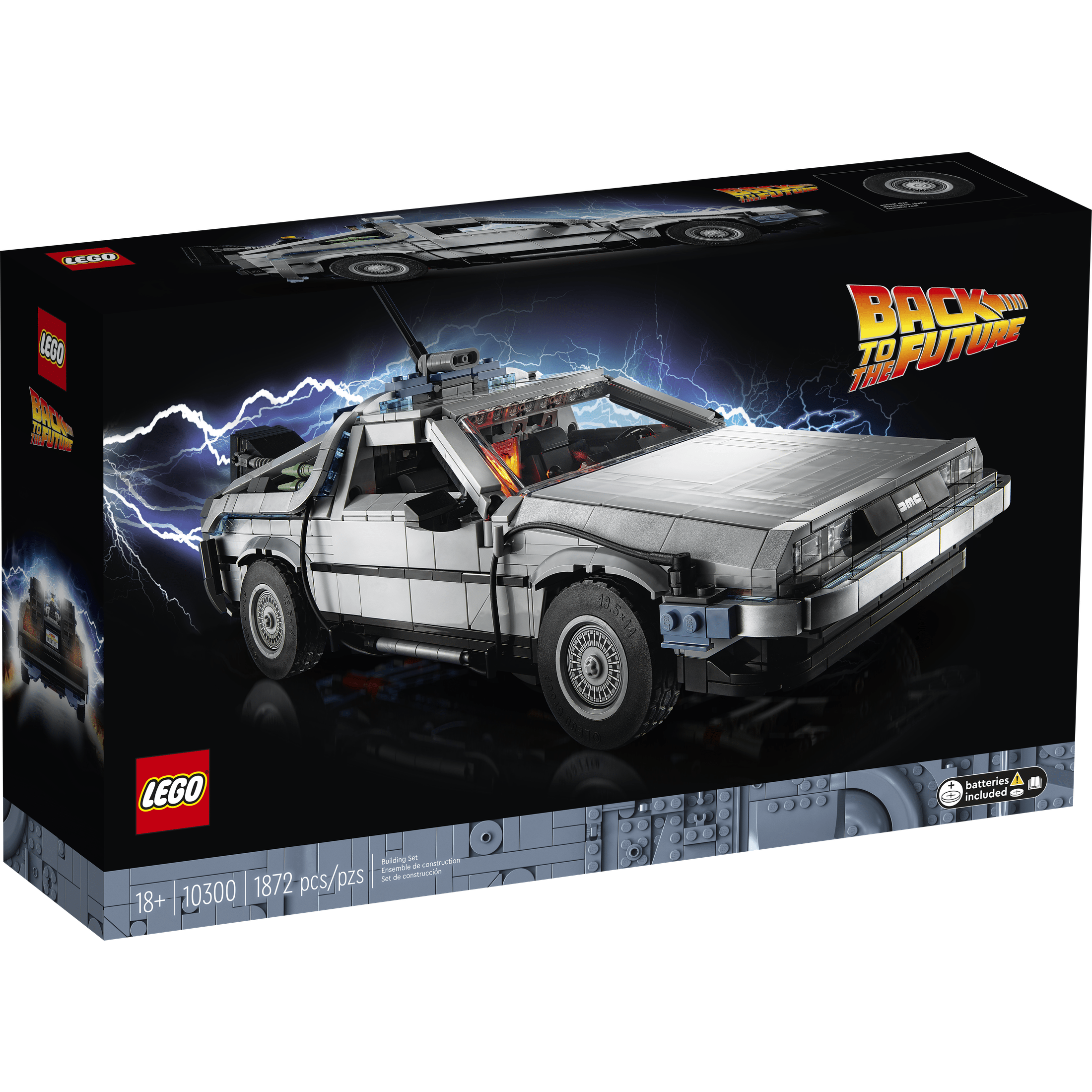 LEGO Icons Back to the Future Time Machine