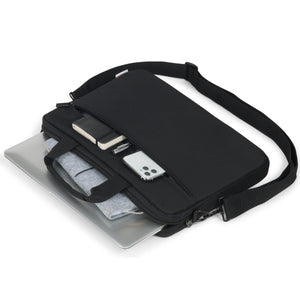 Dicota Base XX Slim Case Laptop Bag, Black, 13-14.1"