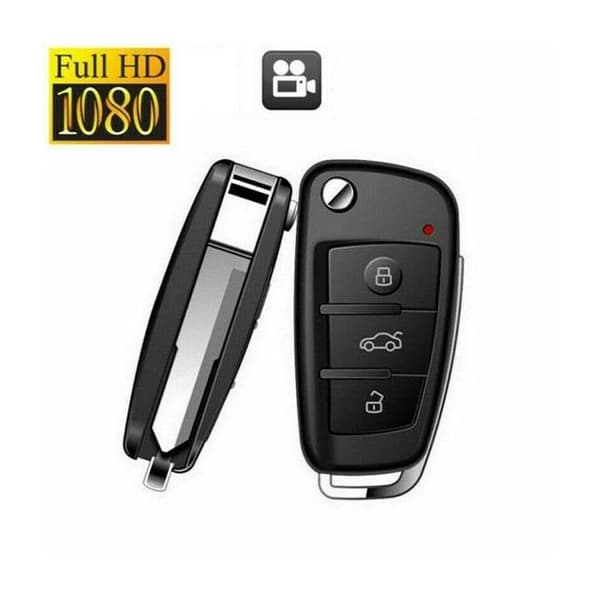 Car Key with Hidden Spy Camera HD 1080P Night Vision