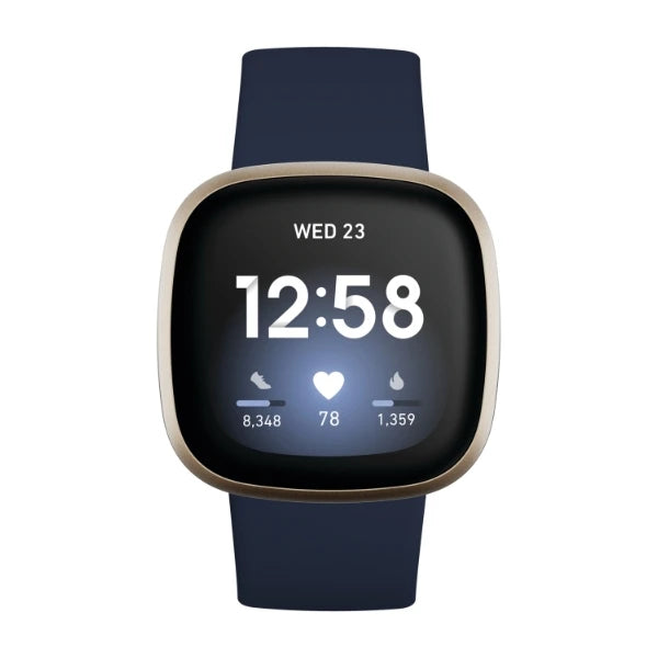Fitbit Versa 3 Midnight Blue/Soft Gold