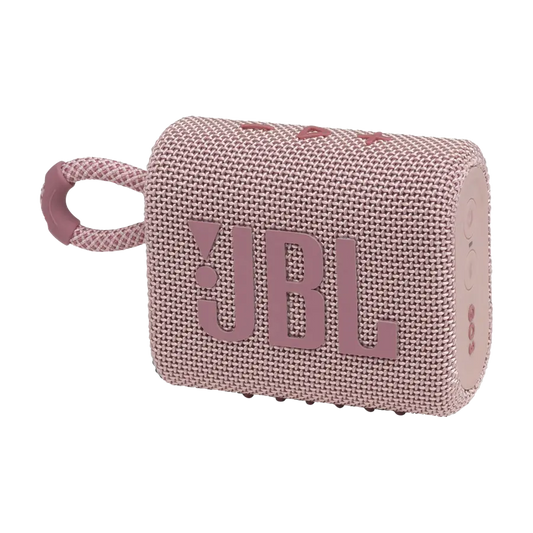 JBL Go 3 Bluetooth-kaiutin - vaaleanpunainen