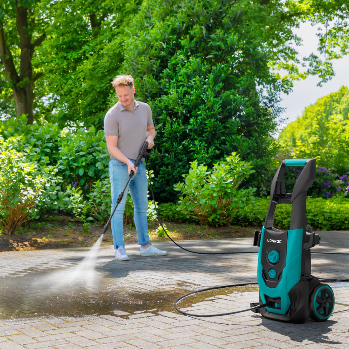 Vonroc V22-2 High-Pressure Washer PW503AC