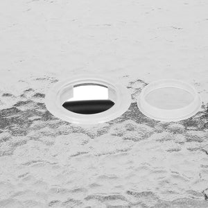 Springos Garden Table 90cm, Black