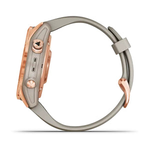 Garmin fenix 7S Solar Rose Gold with light Sand Band