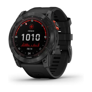 Garmin Fenix 7X Slate Gray with Black Band