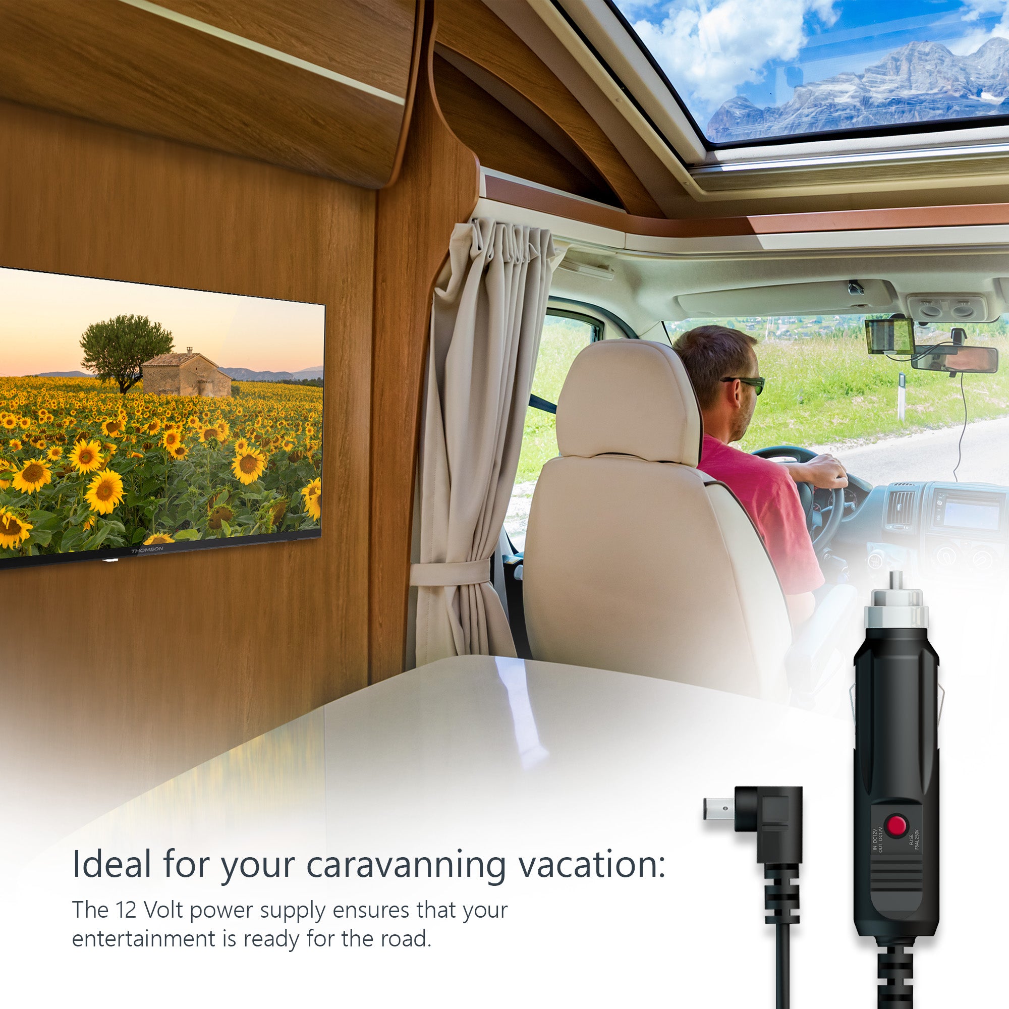 Thomson Android TV 24'' HD 12V