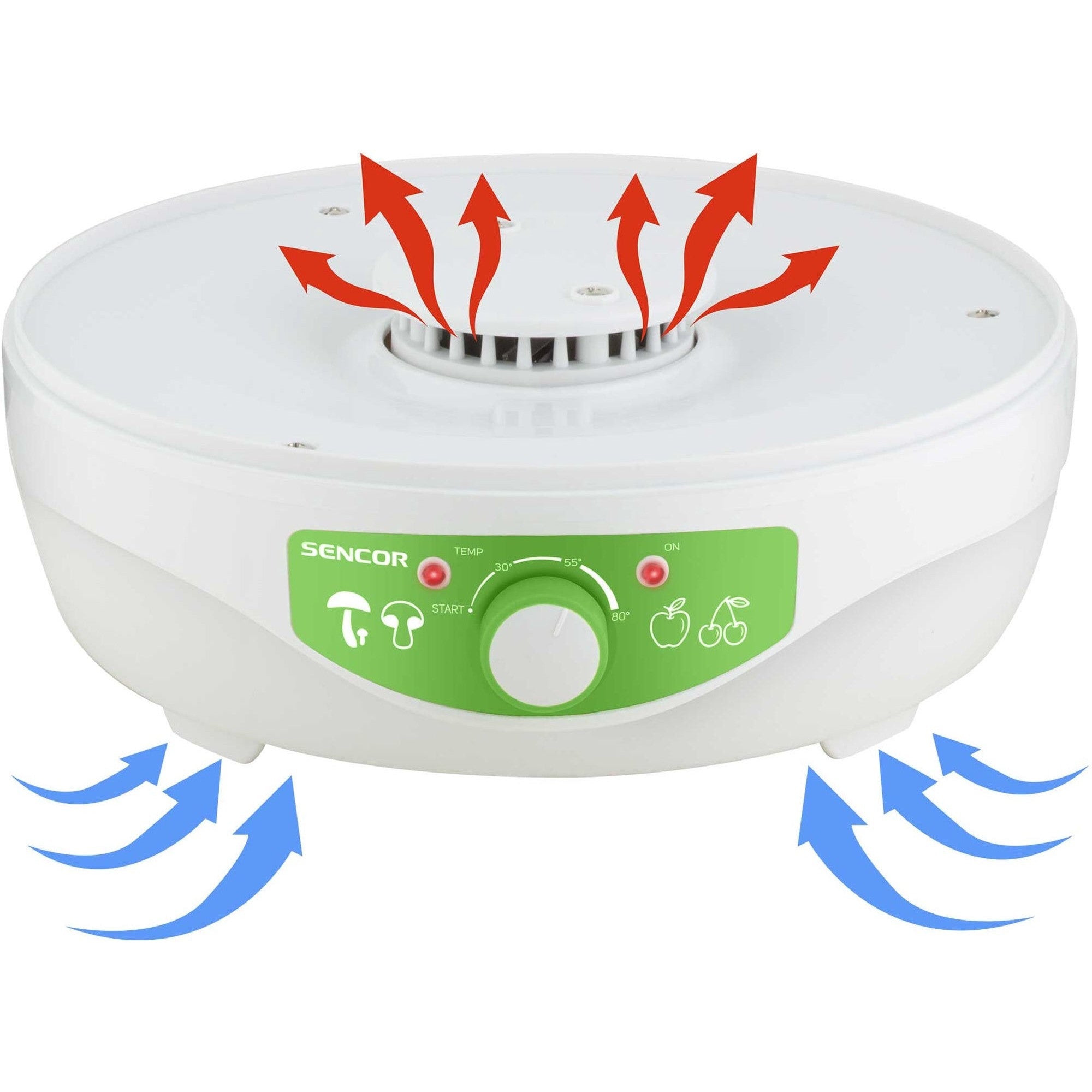 Fruit and vegetable dryer Sencor SFD 790WH, 250 W