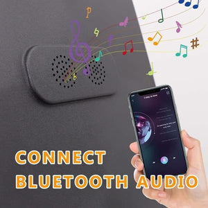 Fenchilin Hollywood Makeup Mirror with Lights, Bluetooth, Wireless Charging, White, 30 x 41 cm