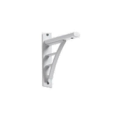 Euroscreen Wall Brackets 15cm Pair Max 50kg Load