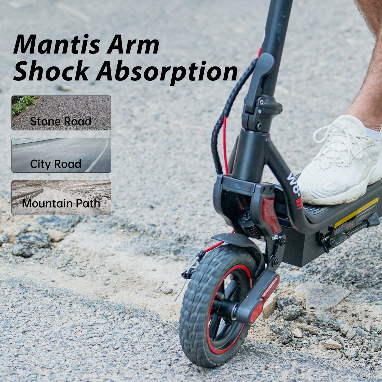 iScooter W8 750W Off-road Electric Scooter, Max Speed 40km/h