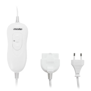 Heating blanket Adler MS 7419, white, 150 cm x 80 cm