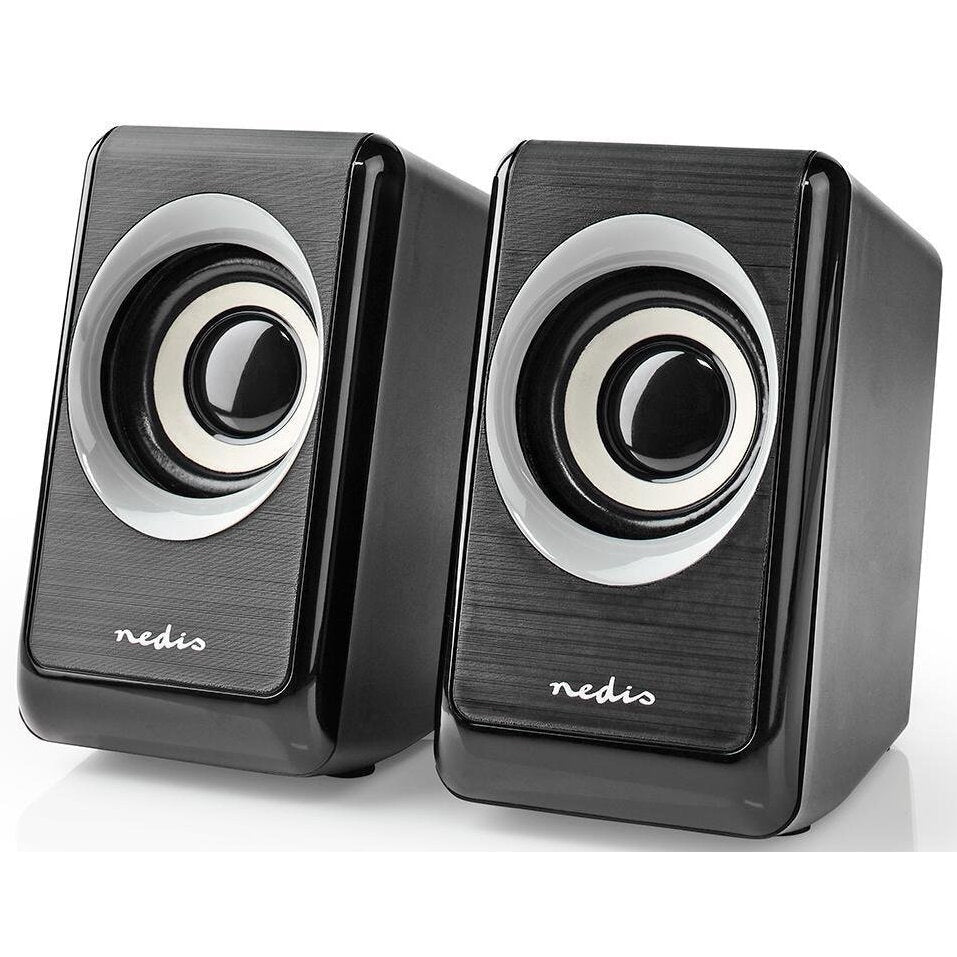 Computer speaker Nedis CSPR20020BK, black, 18 W