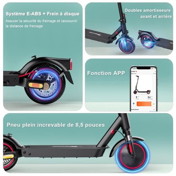 Evercross EV85F 8.5" Foldable Electric Scooter