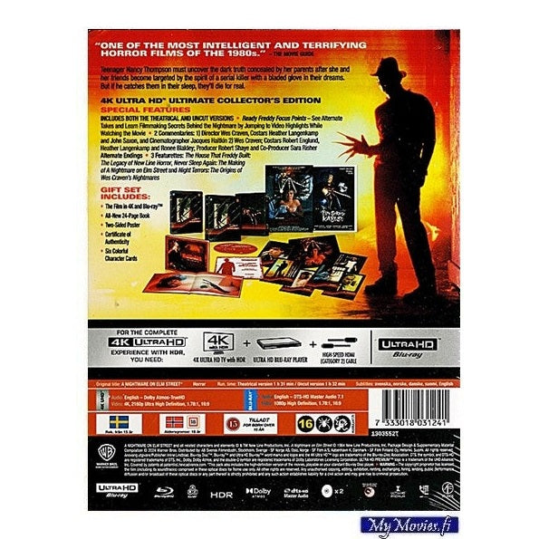 A Nighmare on Elm Street Collector's Edition 4K UHD + Blu-ray