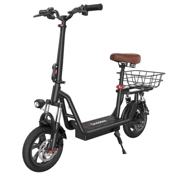iScooter i12 City Electric Scooter, Black