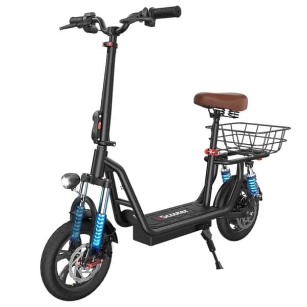 iScooter i12 City Electric Scooter, Black