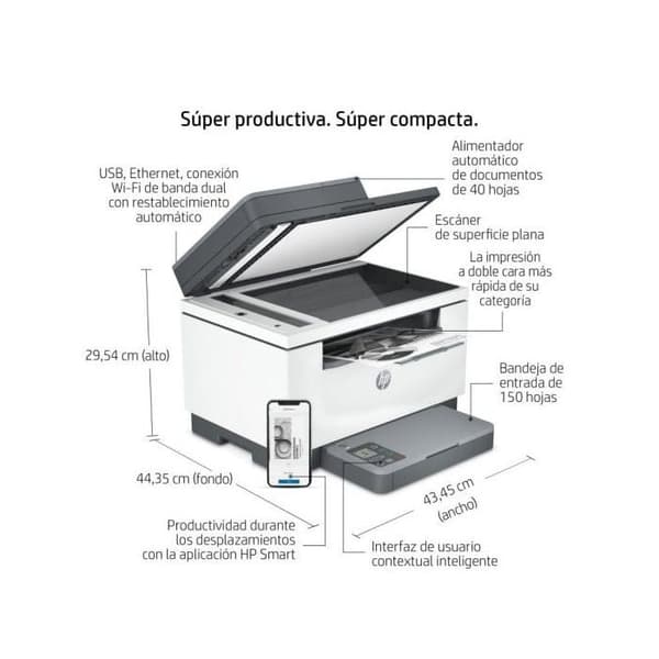 HP Laser Printer MFP M234SDN Duplex - A3