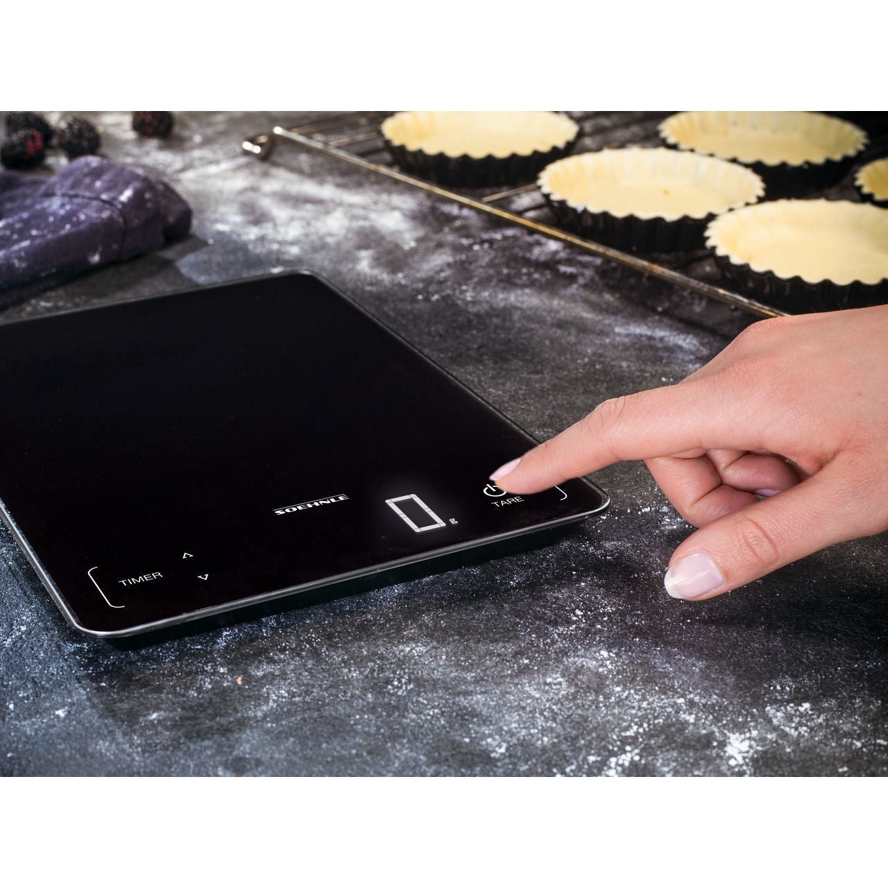 Electronic kitchen scale Soehnle Page Profi 100, black