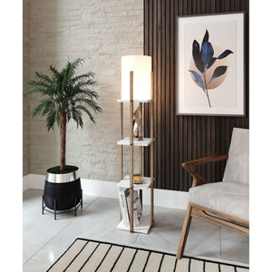 Opviq Nora 390FLH1146 Floor Lamp, 60 W, E27