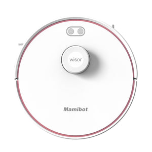 Mamibot ExVac880 T+ Robot Vacuum Cleaner, White Good with defective/lack packaging