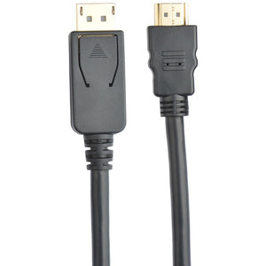 Prokord DisplayPort 1.2 to HDMI Cable - 1m, Black