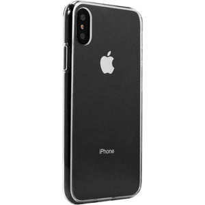 Cirafon Soft Case for iPhone X / iPhone Xs, Transparent with Black Frame
