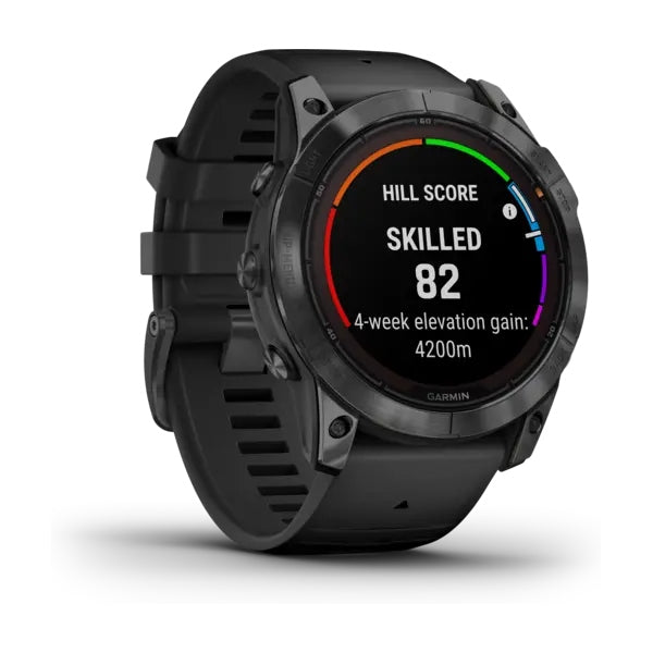 Garmin Fenix 7X Pro Solar with Black Band