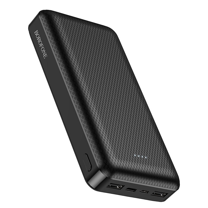 Power bank Borofone BJ3A Minimalist, 20000 mAh, 74 W, black