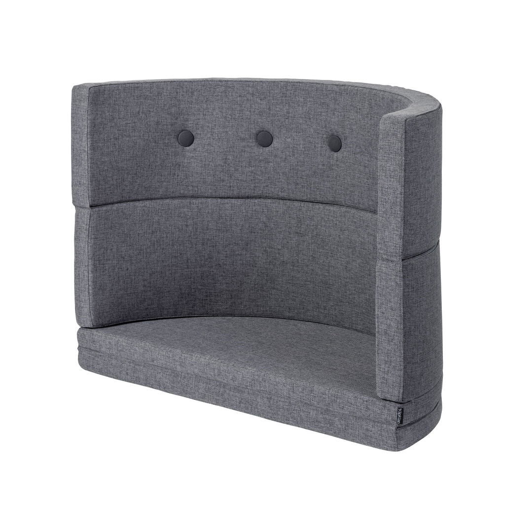 KlipKlap Play Fold Circle, Blue Grey w. Grey