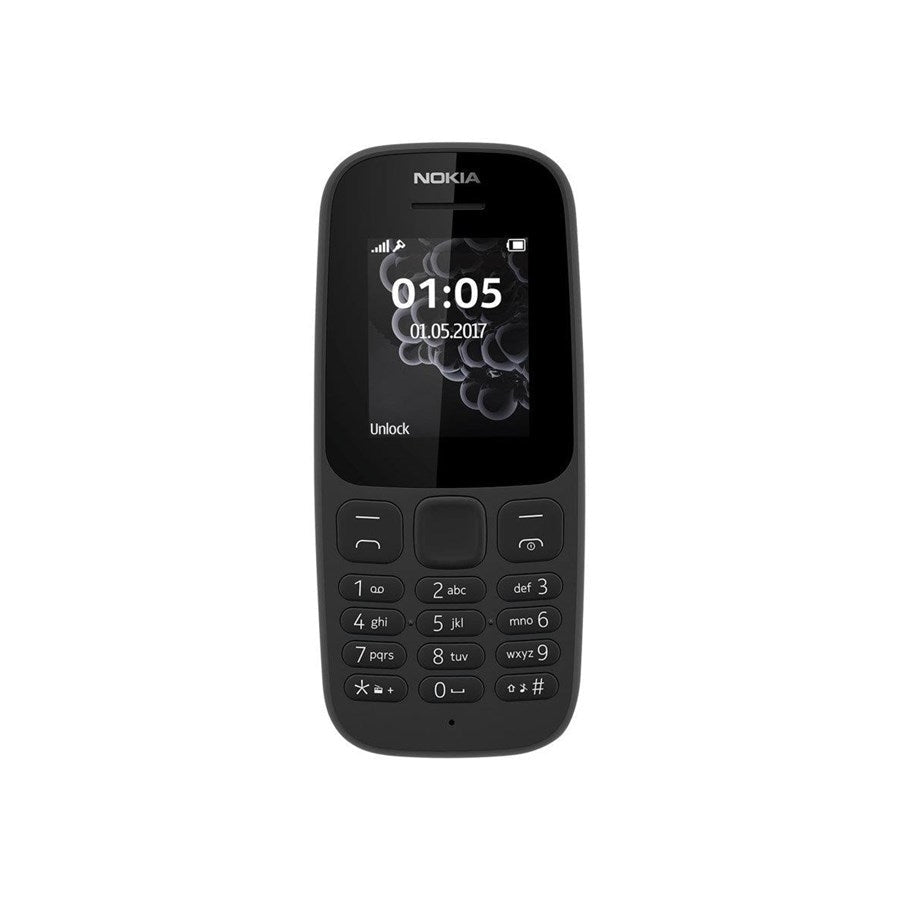 Nokia 105 2019, Mobile phone, black