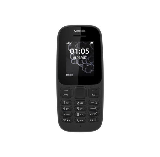 Nokia 105 2019, matkapuhelin, musta