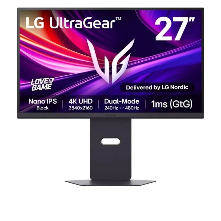 LG UltraGear 27G850A-B 27" UHD 4K Nano IPS Black Gaming Monitor