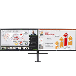 LG 27QP88DP-BS Ergo Dual Monitor