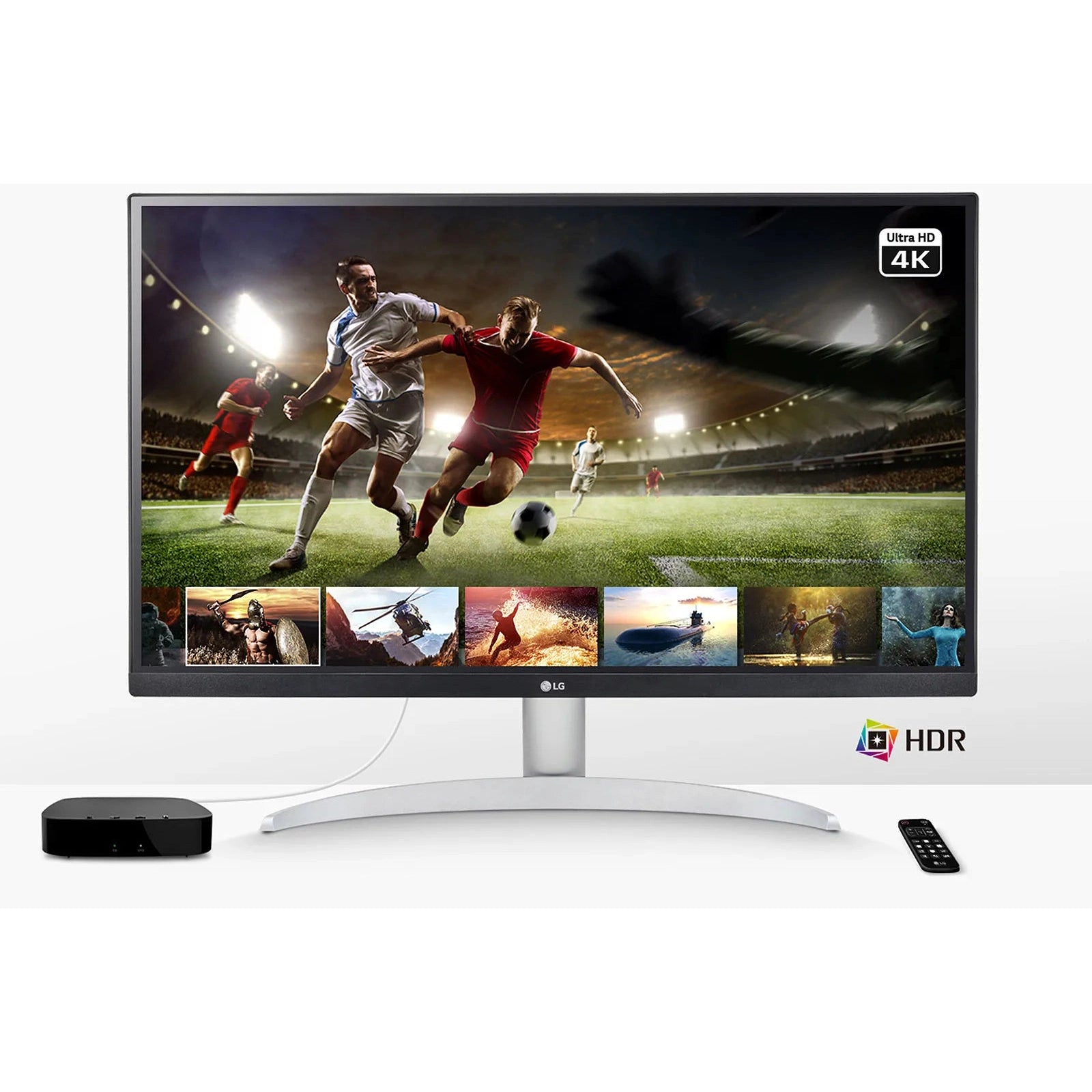 LG 27UP650P-W, 27" 4K UHD, IPS - monitor