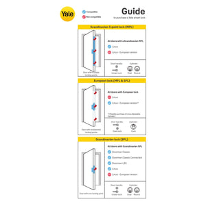 Yale Linus Smart Lock, Euro DIN version, Black