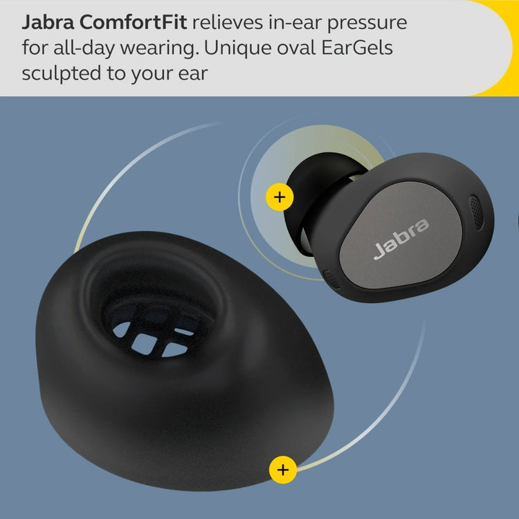 Jabra Elite 10 True Wireless headset, Cocoa