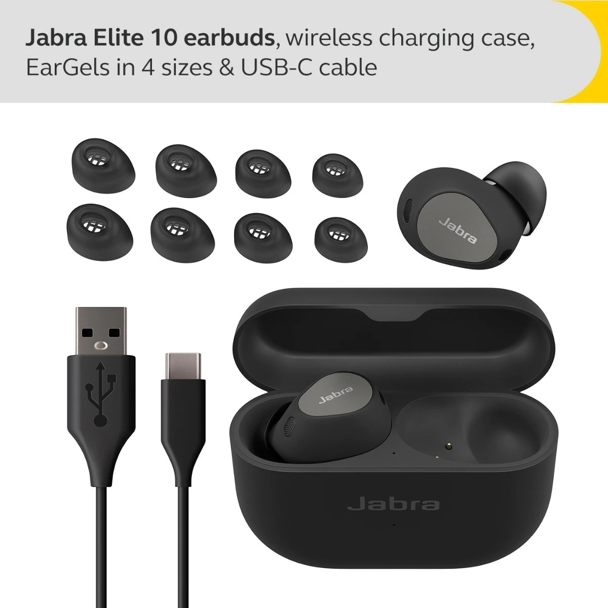 Jabra Elite 10 True Wireless headset, Cocoa