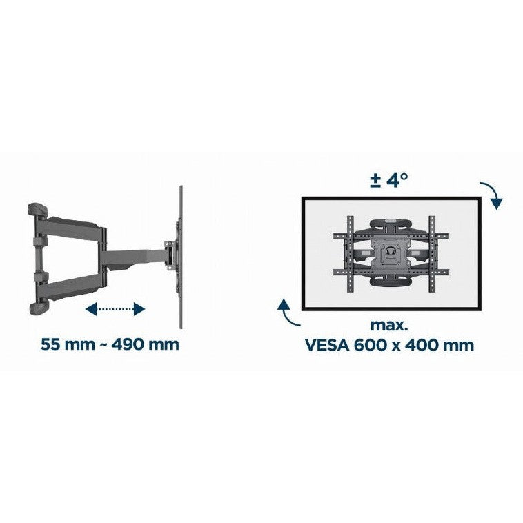 Gembird WM-75ST-02 TV Mount