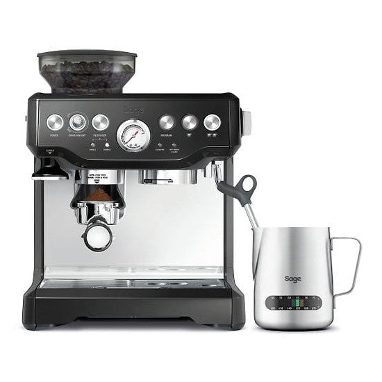 Sage SES875BKS Barista Express Espresso Machine, Black Sesame